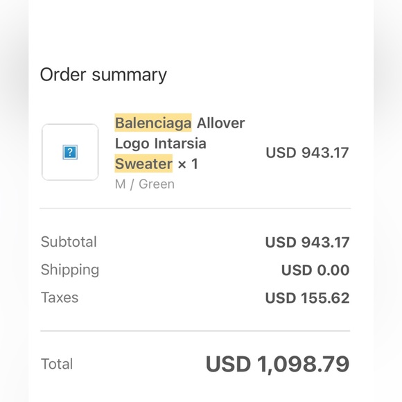 Balenciaga sweater size M - Picture 5 of 6